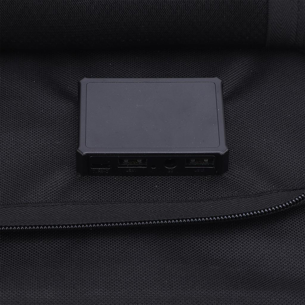 30W Foldable Portable Solar Charger with USB Type C DC Output Solar Panel PD Fast Charge for Phones 12V Car Battery Power Loss Prevention