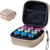 New Design with Hand Strap Insulin Storage Box Space-Saving Design EVA Protection Box 9 Slots Black Storage Container