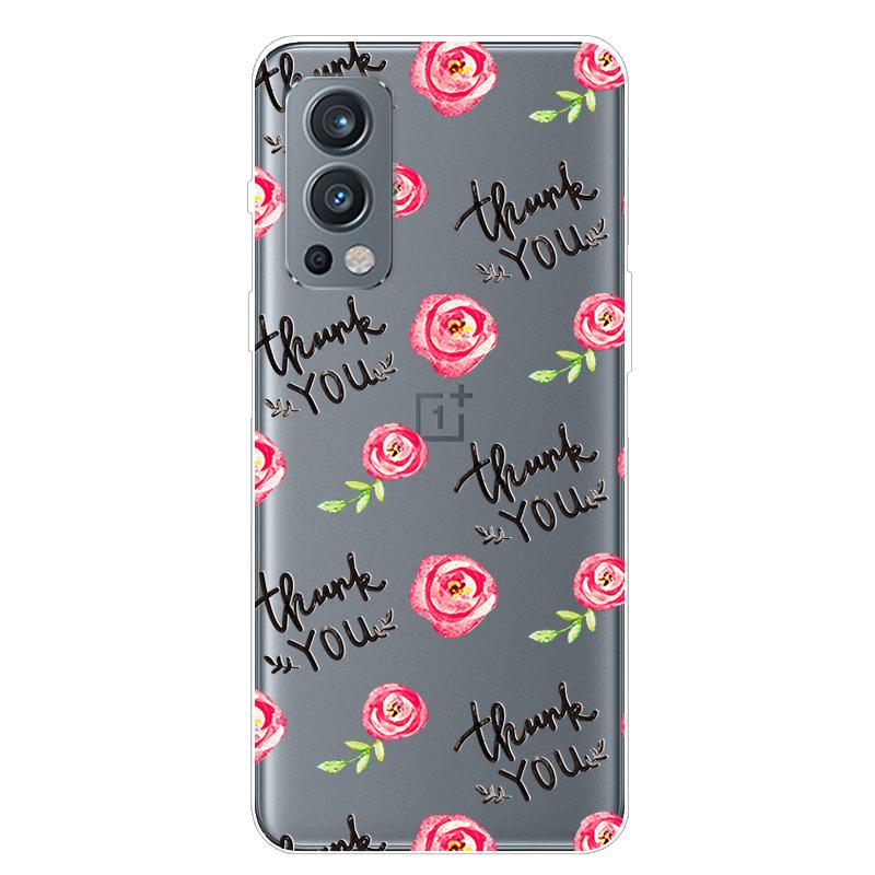 For OnePlus Nord 2 5G Case Transparent Soft TPU silicon Phone Cover For One plus Nord 2 5G Case Nord2 5G 2021 Clear Funda Coque