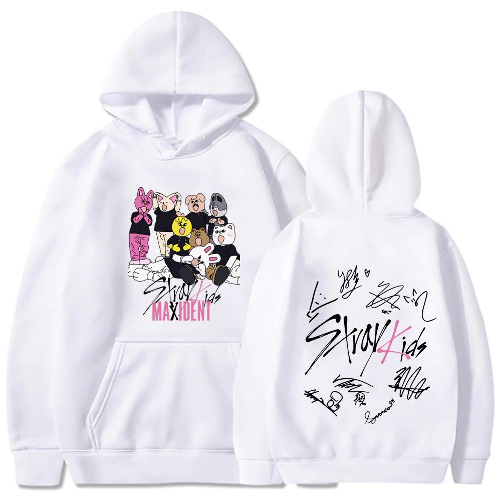 Stray Kids Women's Hip Hop Pullover Hoodie Jacket