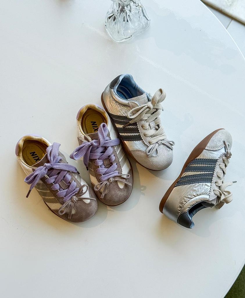 Spring 2026 Kids' Korean Style Bow Genuine Leather Shoes - Elegant, Versatile Girls' Thin Sole