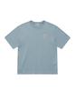 COVERNAT Cool Cotton Shine C Logo T-Shirt Sky Blue