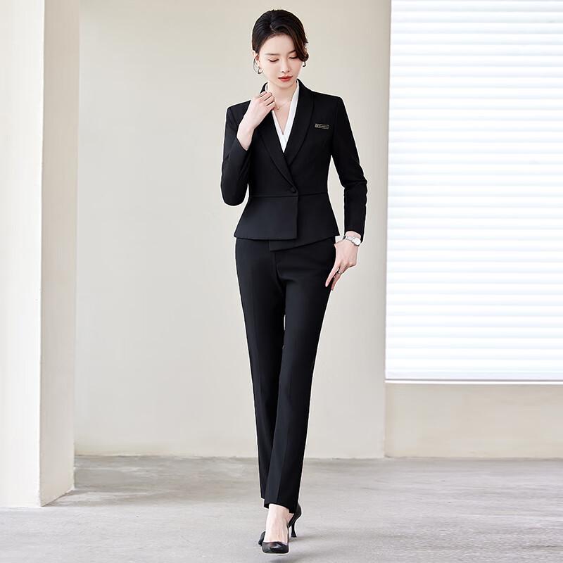 Women's Professional Blazer Suit Set