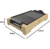 Электрогриль Cecotec Tasty & Grill 2000 Bamboo black (03058)
