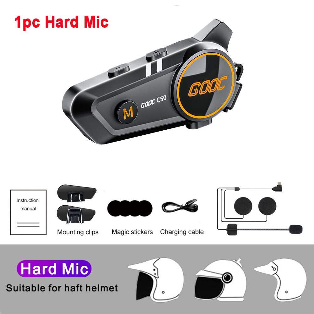 

Гарнитура для шлема мотоцикла Kebidumei Bluetooth, переговорное устройство для велосипеда, для 2 мотоциклистов, с трехцветной подсветкой