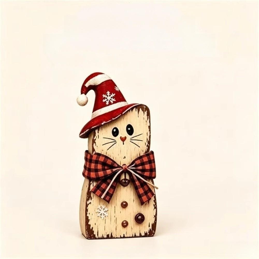 1/3pcs Reindeer Christmas Ornaments Cat Christmas Decoration Xmas Desktop Ornaments  Home