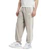 adidas Sportswear Fashion Trendy Versatile Mid-Rise Tapered Knit Joggers Men Joggers Gray White KC2842