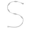 Anizw New Gold Plated Bracelet Silver Chain D Color Bezel Moissanite Bracelets Fashion Women's Jewelry Gifts