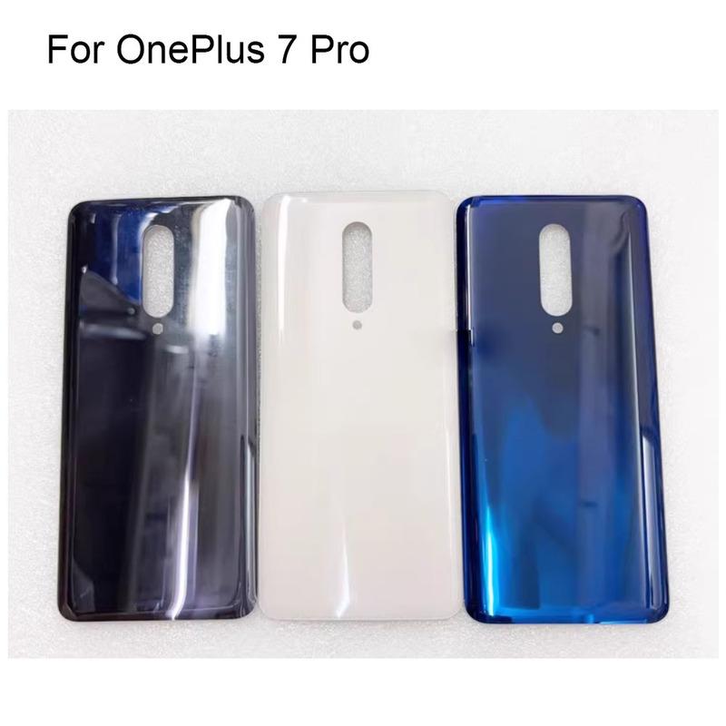 

100%New Battery Back Rear Cover Door Housing For OnePlus 7 Battery Back Cover For OnePlus 7 Pro 1+ 7 Replacement 7 Blue