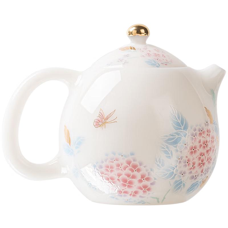 КЕРАМИКА ДЛЯ СУШИ Ледяной Нефритовый Фарфоровый Чайник Подарочный Набор