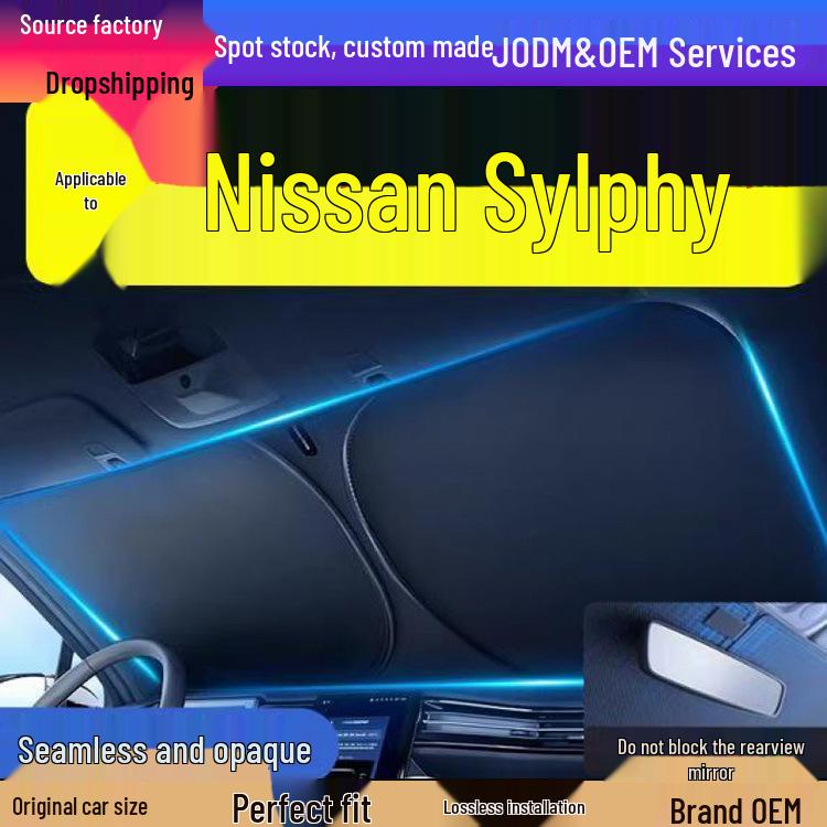 Front Windshield Sunshade - Heat Insulation & UV Protection
