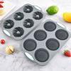 Dishwasher Safe Silicone Cake Molds 6 Cavity For Baking And Crafts HX6C