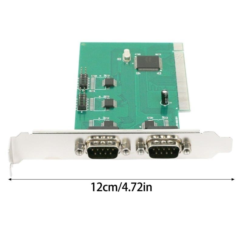 PCIe Serial Parallel Card, PCIExpress To RS232 Port & Printer LPT Adapter for Desktop PC Windows10