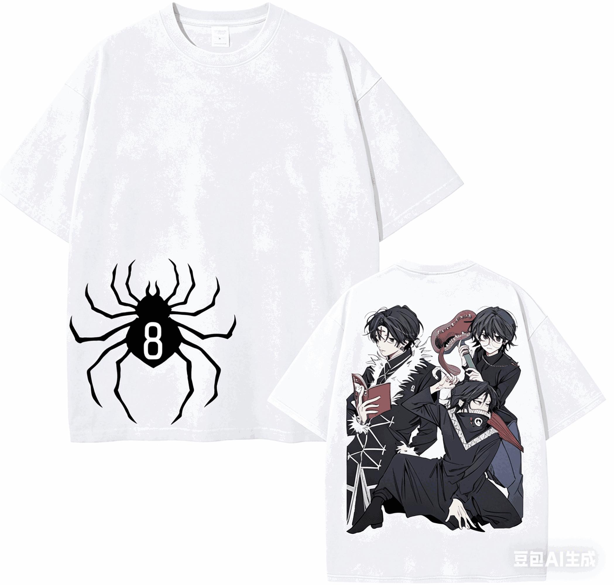 

Hunter X Hunter Cotton T-shirt Year round clothing high quality personality Clothes Plus Size Unisex New Model Retro Fashion 4XL