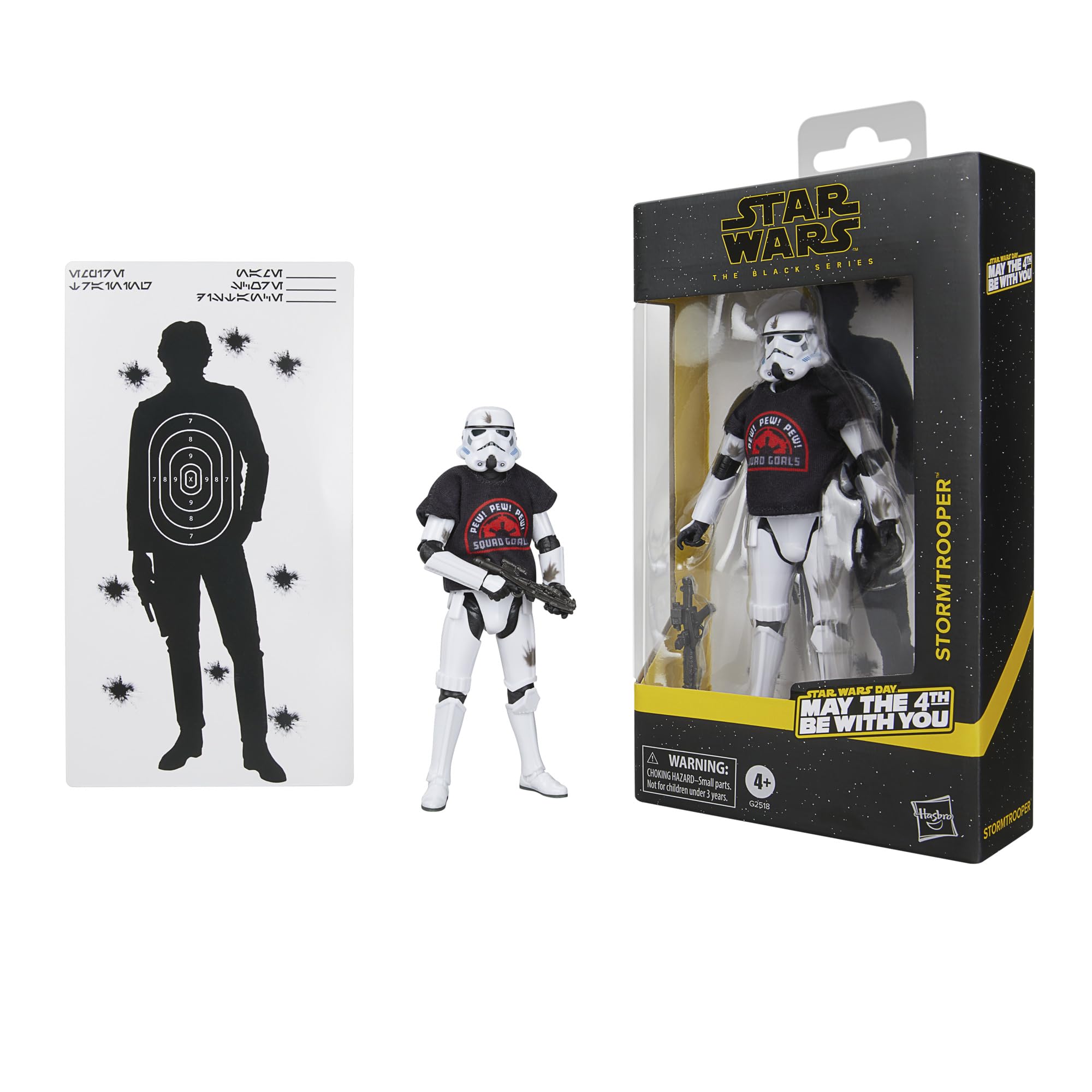 Hasbro STAR WARS Black Series 4th is Star Wars Premium Collection 15cm Action Figure Star Wars Gift G2518 Authentic Stormtrooper, May Day!