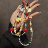 Dopamine-Inspired Colorful Strawberry Mobile Phone Crossbody Anti-Lost Lanyard