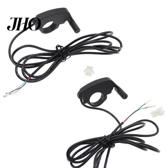 Electric Bike Speed Control Shifter Thumb Throttle Male Female 3 Pin Replacement with Waterproof Connector Part Accessories Accessory