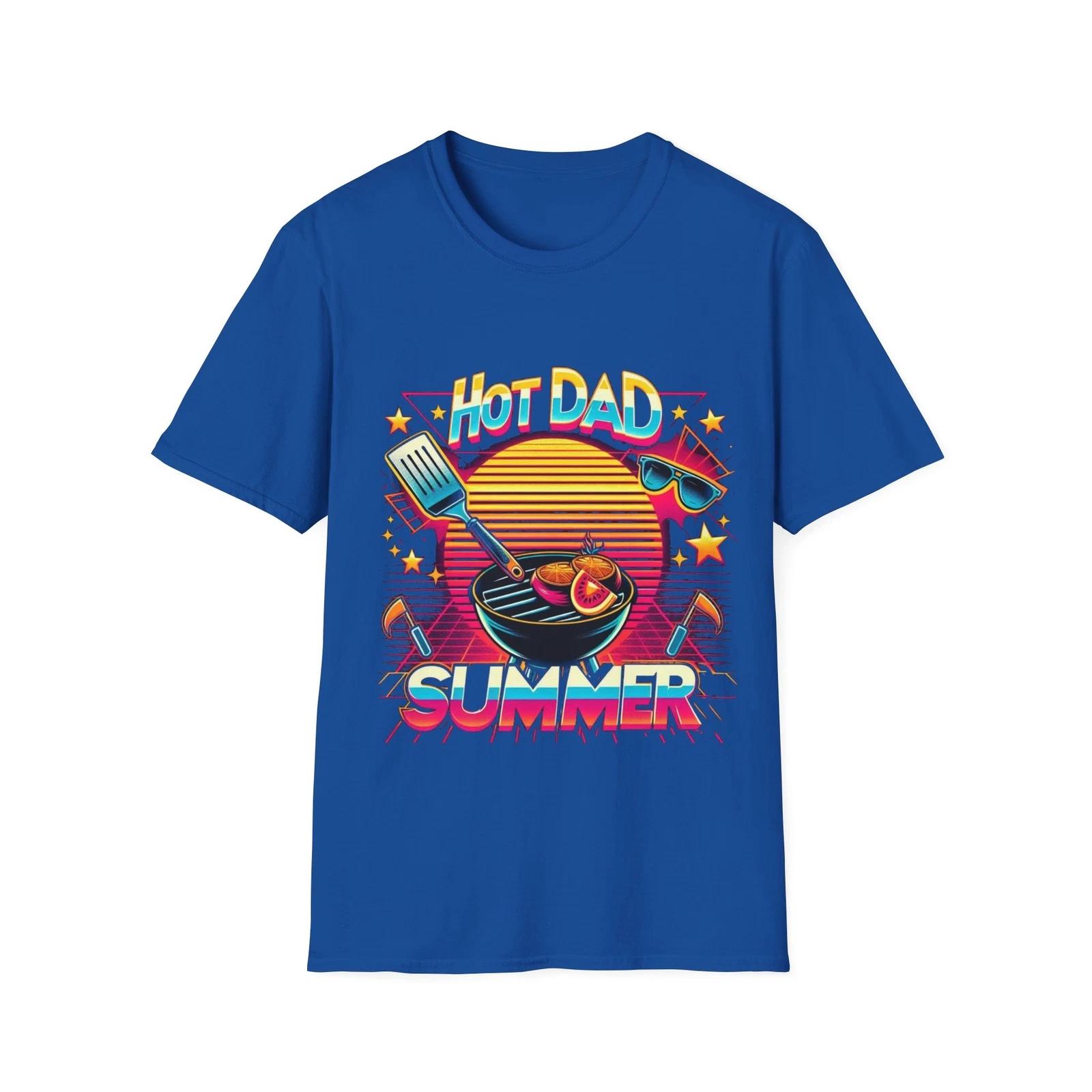 Men s and Women s T-shirts Hot Dad Summer T-Shirt XS