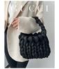 Icelandic Wool DIY Chunky Knit Korean-Style Tote Bag