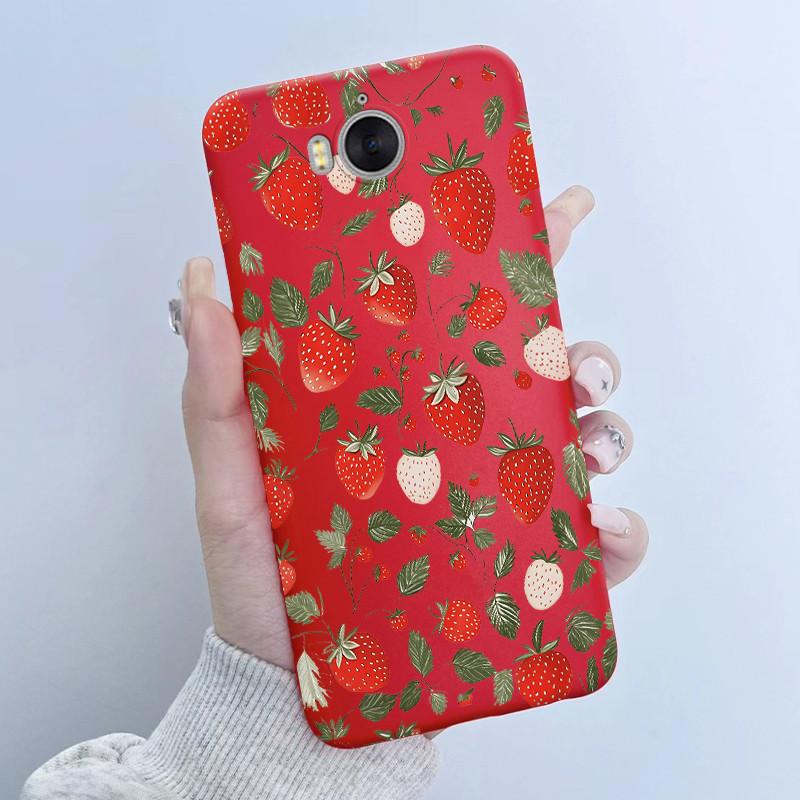 For Huawei Y5 2017 Y6 2017 Phone Case Butterfly Flower Girl New Design Soft Silicone TPU Back Housing for MYA-L22 MYA-U29 Covers