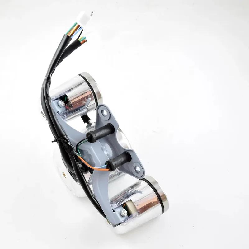 Motorcycle Mechanical Speed Ometer Odometer Retro & Gear Combination Indicator Light For YAMAHA SUZUKI QS150 QS150-B QJIANG