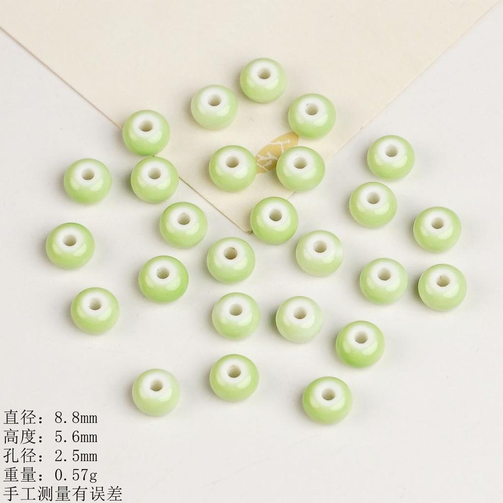 Colorful fruit green abacus beads fresh tire loose beads beaded accessories handmade DIY manufacturer