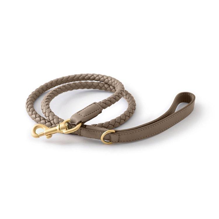 Hot Price High Quality Personalized Waterproof Soft PU Leather Dog Collar And Leash Set For Dogs Walking