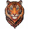 Wooden Puzzle Wild Tiger Large XXL Puzzle Gift For Adults 470