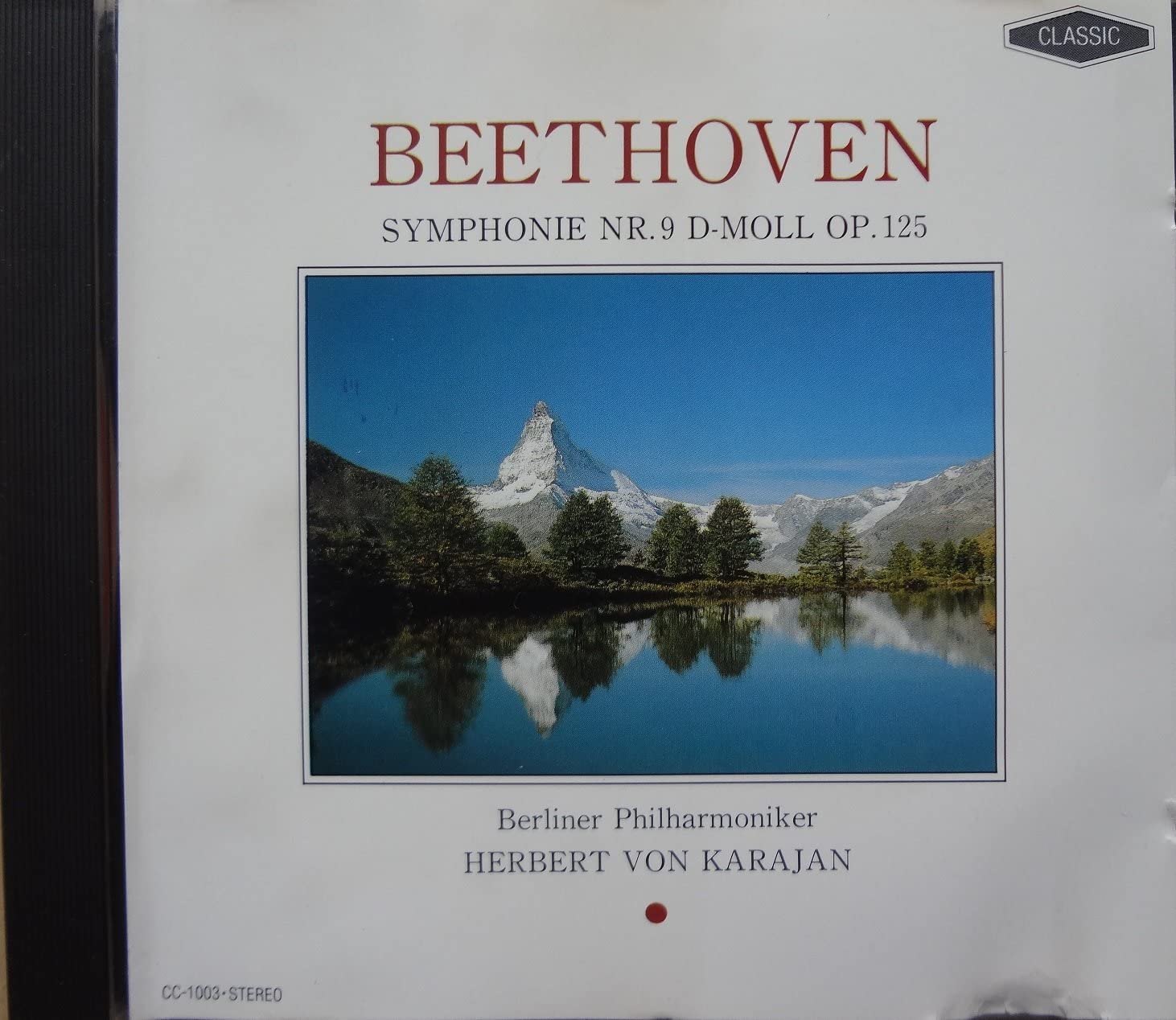 

CD BEETHOVEN - Beethoven: Symphony No. 9 in D mino CC1003 Japan Classical Used