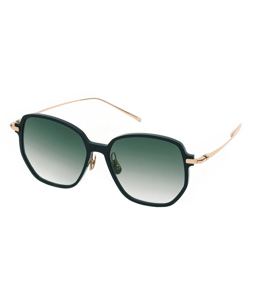 Maseuka Free2_Vito 03B/Gr Free2 Vito Black/Rose Gold Green Lens