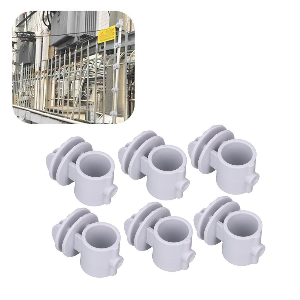 50 PcsCelsiusset 2.1CM Insulator Screws Pulse Grid System Accessories for Electronic Fence Bearing Rod