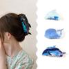 Creative Personality Blue Whale Hair Claw For Women Girls Cute Cartoon Ponytail Hairpins Hair Accessories Shark Clip Gifts