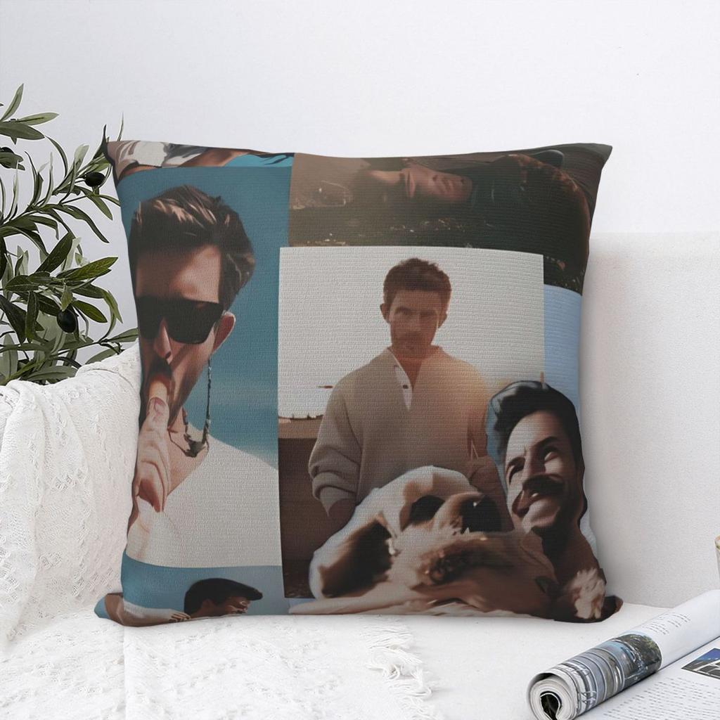 Pillow Case Jonathan Bailey Soft Pillow Cover Fashion Cushion Cover Pattern Pillowcases For Office Car Home Decorative