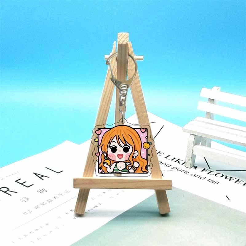 One Piece Luffy, Chopper, Law, Zoro, Ace, Sanji, Sabo Acrylic Keychain