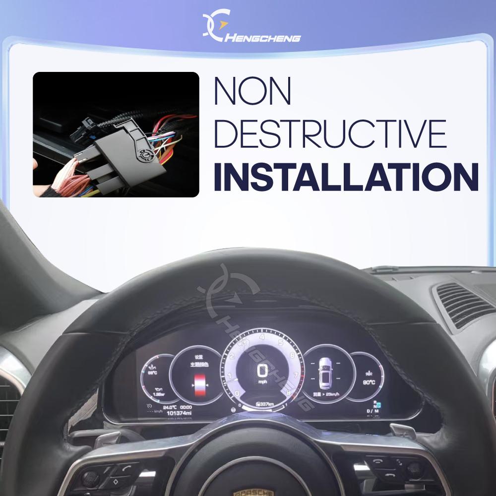 For Porsche Cayenne 2011-2017 Digital Cluster LCD Dashboard Player Cockpit Virtual Instrument