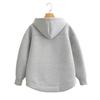 Winter Damen Reißverschluss Hoodie High Street Unisex Stil Doppelte Taschen Übergroße Lockere Sweatshirts Oberbekleidung Top
