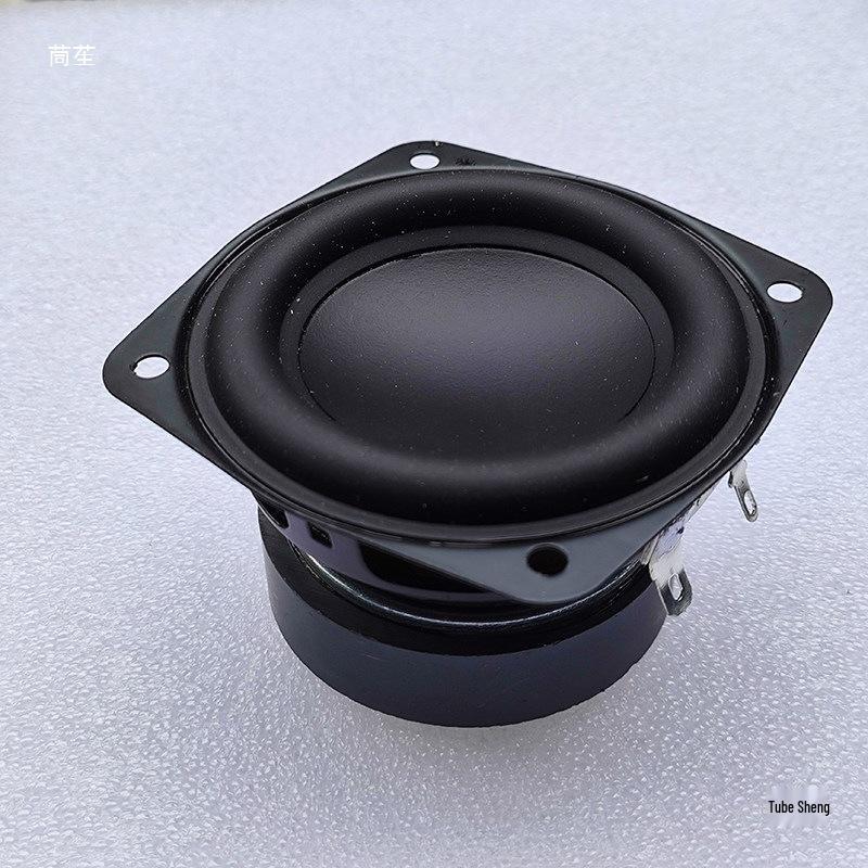 3-inch Heavy Bass Long-Throw, Mid-Bass, and High-Pitched Audiophile Speakers - Compact DIY Steel Cannon