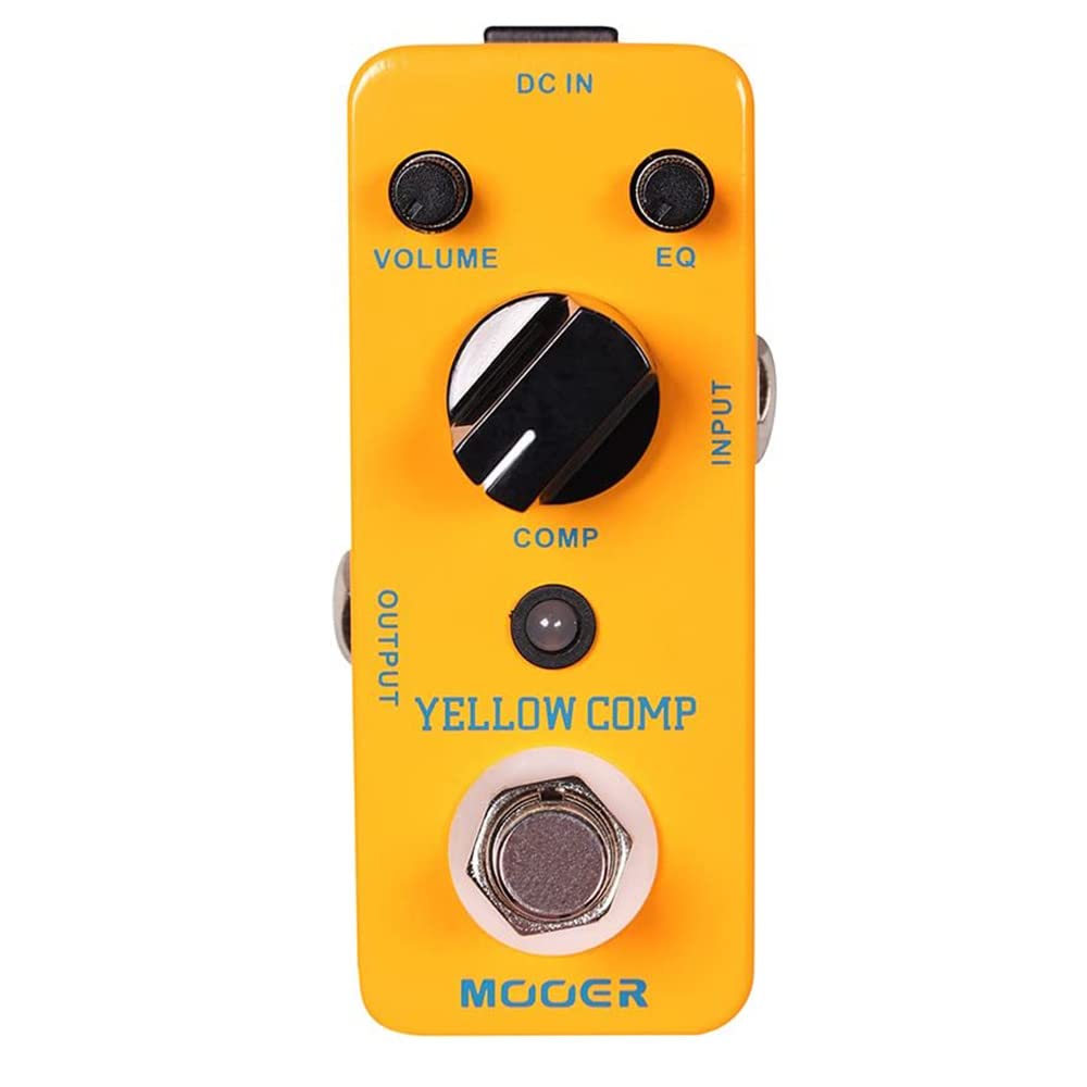 MOOER-Electric Guitar Effects Pedal MTU1,MEQ1,MOD1,MPH1,MPS1,MCS2,MOC1,MBD2,MME2,MDS2 True Bypass for Guitar Bass