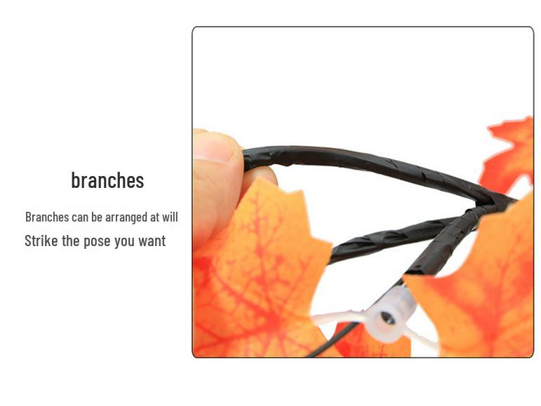 Best-Selling LED Maple Leaf Tree Light: Thanksgiving Table and Room Decor