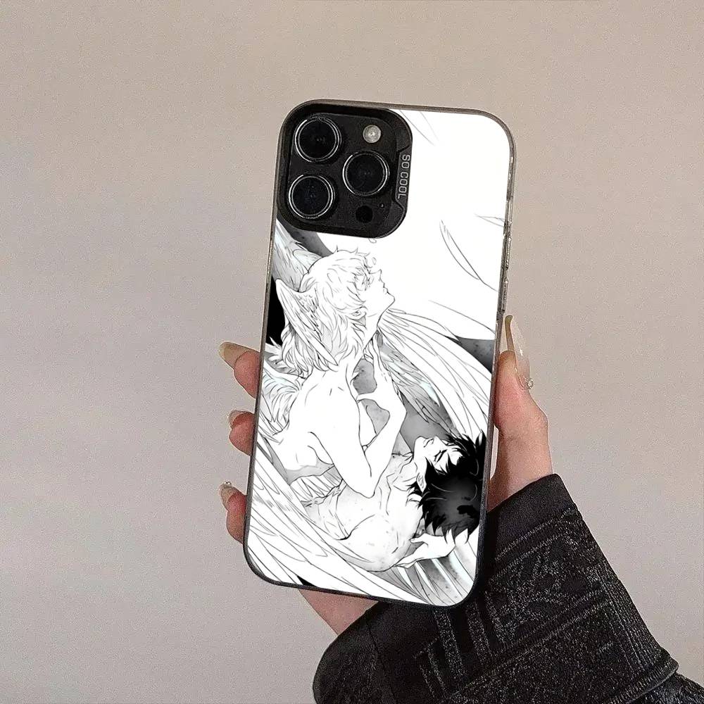 Anime P-Parasyte Farbig Silber Matt Für IPhone Handyhülle 17 16 15 14 13 12 11 Pro Max XR Plus Stoßfest