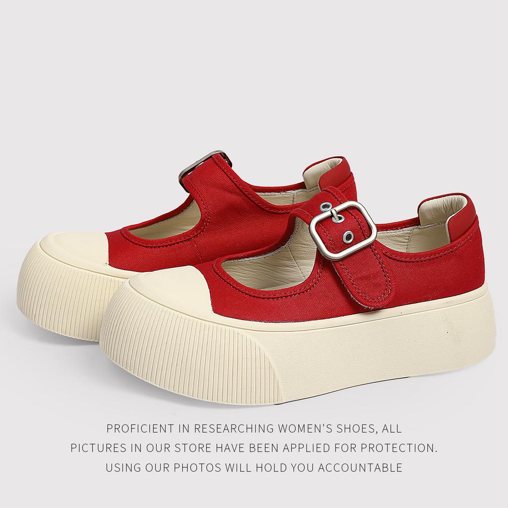 Summer New Board Shoes Platform Mary Jane Shoes Women'S Fashion Versatile Velcro Casual Shoes Silver