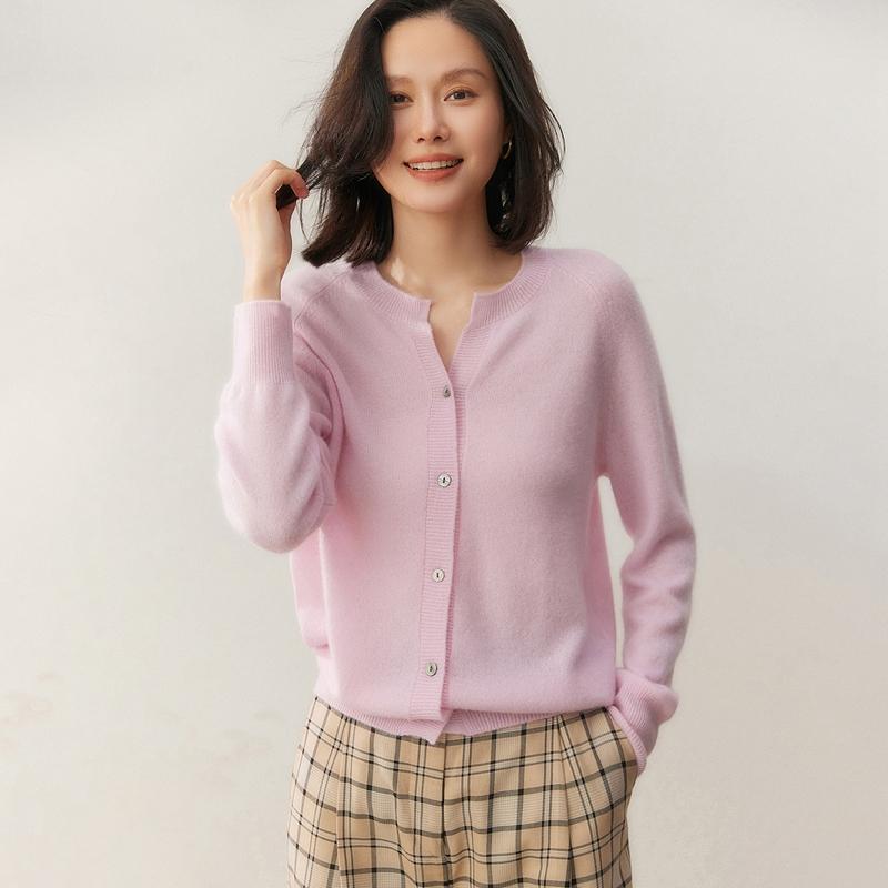 Qinghe 100% Pure Cashmere Women's Sweater - Ultra Soft Luxury Winter Pullover