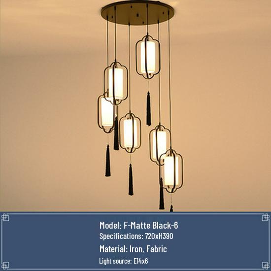 Modern Chinese Style Small Chandelier for Bedroom, Corridor, Bar, or Study