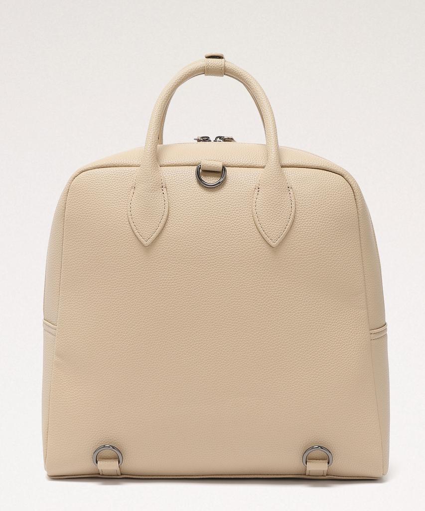 Lemine 2-Way Briefcase Bag (Beige)