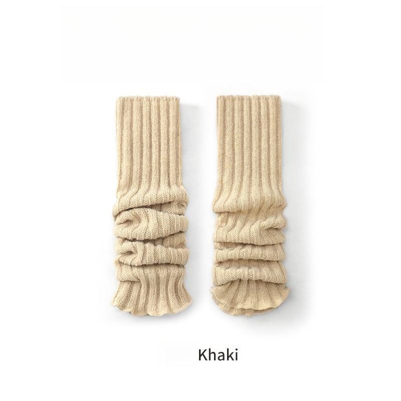 

Новые осенне-зимние носки для женщин, вязаные из шерсти, средней длины до икры, корейские повседневные утягивающие носки-гольфы One Size