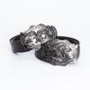 Men's Retro Punk Eagle Buckle Belt - Trendy Alloy Design