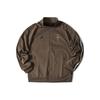 Veste de survêtement zippée avec logo co-marqué Air Jordan X Travis Scott pour homme Vestes Café CK4036-260