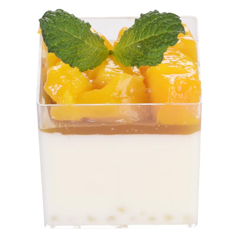 

Disposable Square Mousse & Dessert Cup