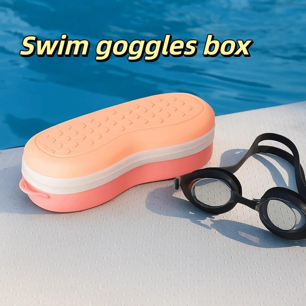 Soft Silicone Swim Goggle Case with Air Holes Swim Goggles Protective Bag  Swimming Equipment