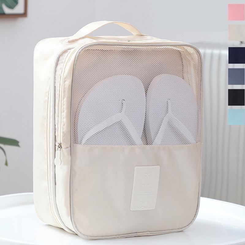 Borsa multifunzionale per scarpe impermeabili, comoda borsa da viaggio, borse organizer portatili in nylon, custodia per scarpe